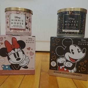 Mickey Minnie Disney Charmed Aroma Candles